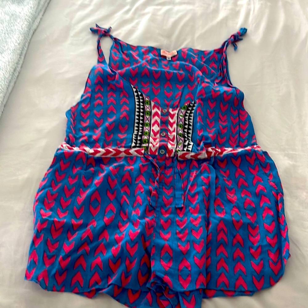 As seen on Jessica Simpson….Mara Hoffman Swim Romper!